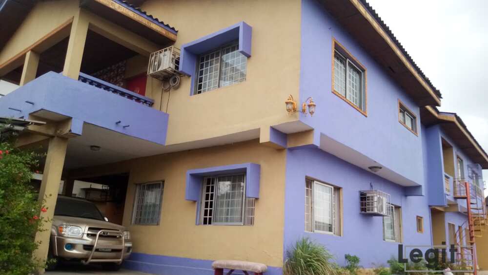 Photo of Edafe 'Blackmon' Okurume's house in Lagos.