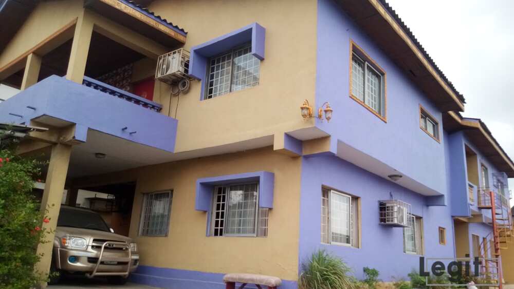 Photo of Edafe 'Blackmon' Okurume's house in Lagos. Photo of Edafe 'Blackmon' Okurume's house in Lagos.