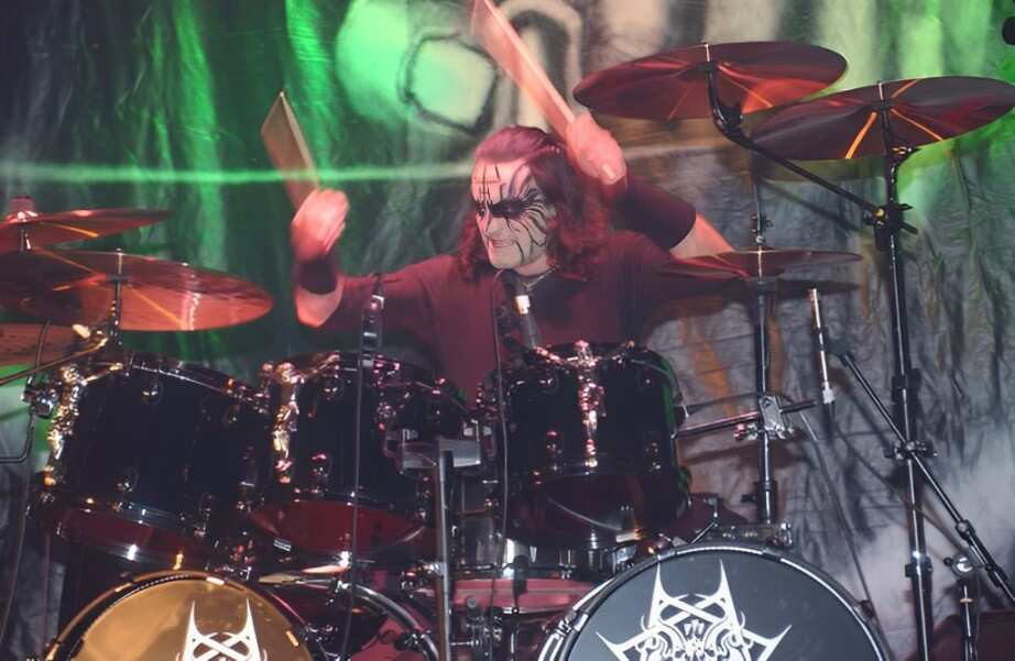 Celtic Frost's Franco Sesa performing live onstage