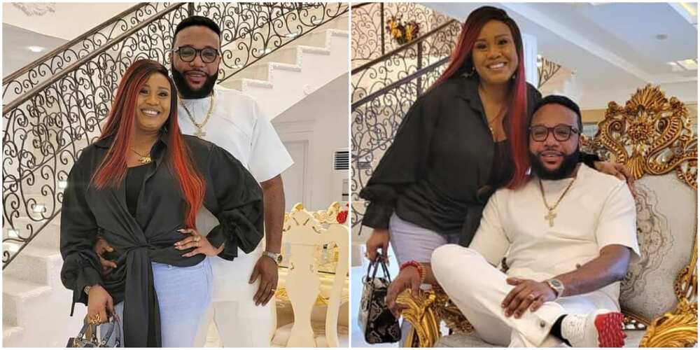 Socialite E-Money gives thanks to God as he clocks 40, wife showers praises on him