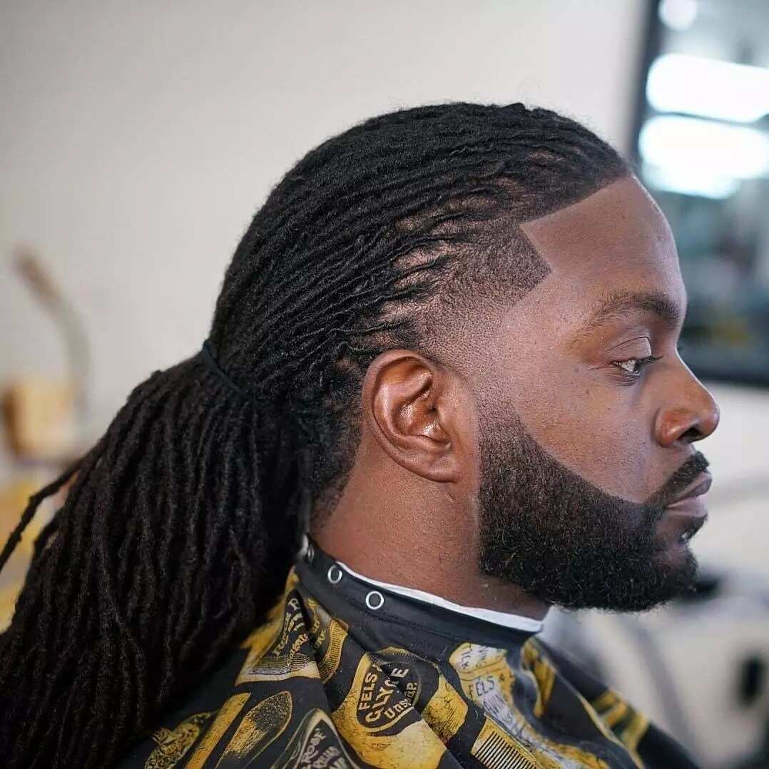 Hairstyles for Black Men Archives - Locs Styles, Loctitians, Natural  Hairstylists, Braiders & hair care for Locs and naturals.