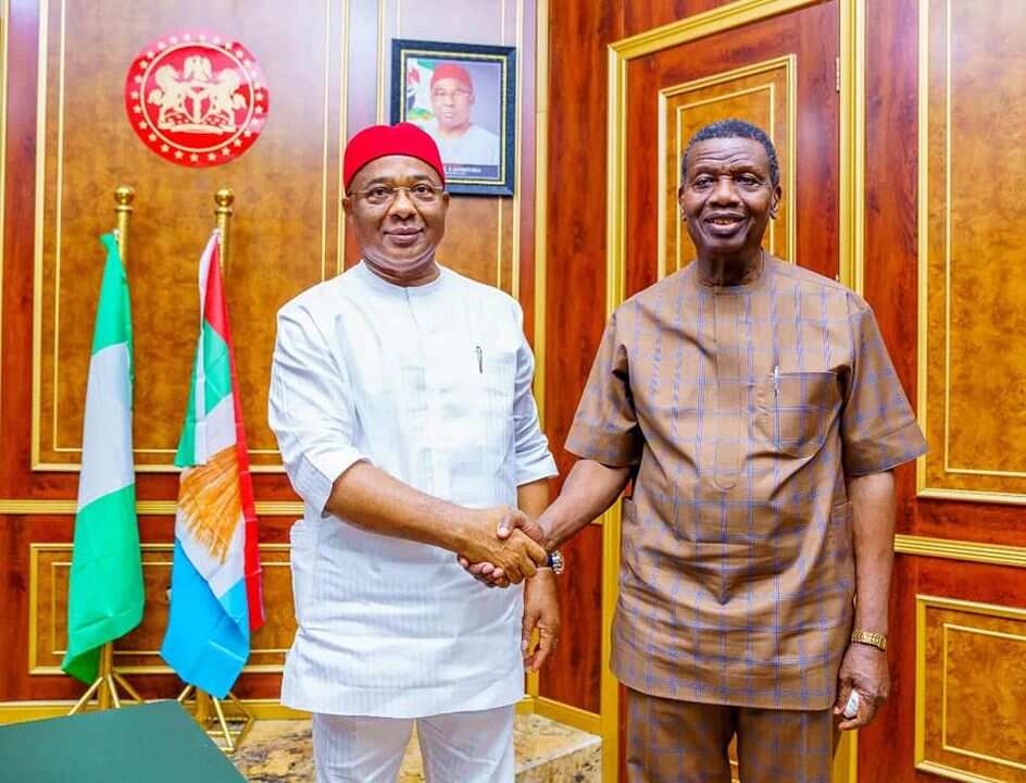 There'll be divine intervention over southeast security challenges - Adeboye tells Uzodimma