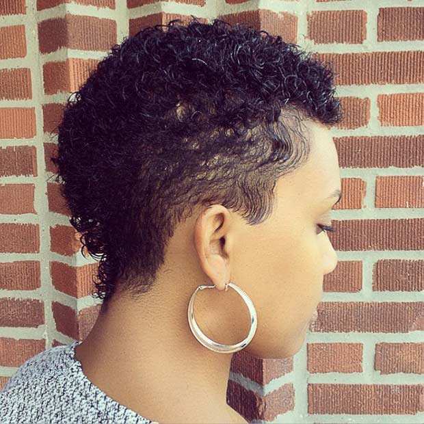 Cute short hairstyle