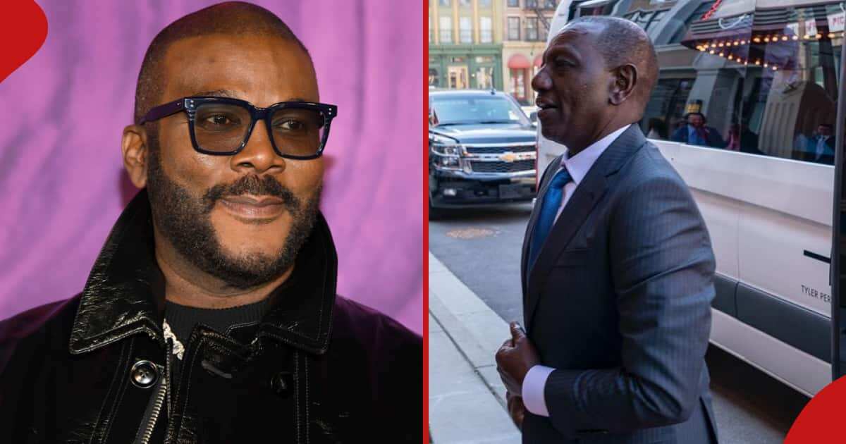 You won't believe how Tyler Perry reacted after missing Kenya's president's visit to his studio