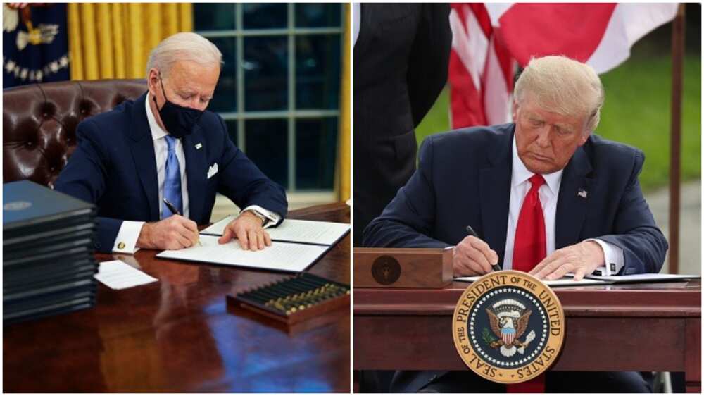 List of 17 executive orders Biden signed on day one as 46th US president