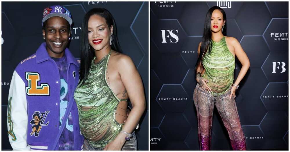 Rihanna says she is enjoying her pregnancy journey.