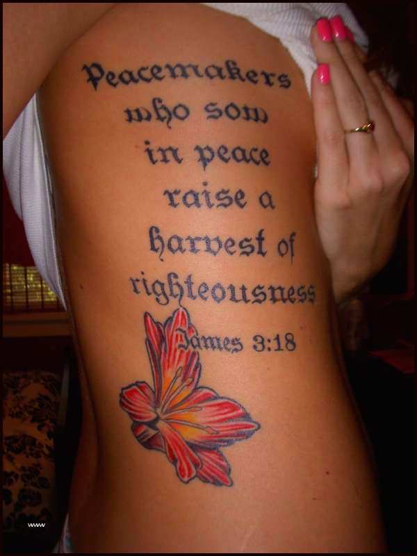 Bible Verse Tattoos - Beautiful Art - video Dailymotion