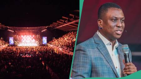 "Wembley doings": Pastor Bolaji Idowu's sold out prayer conference in the UK stirs reactions online
