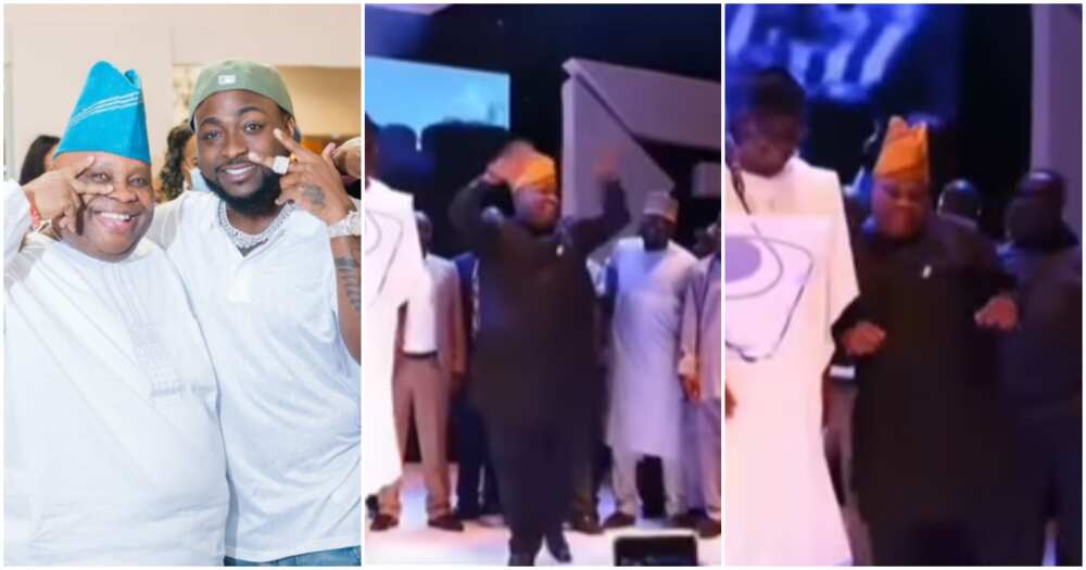 Nigerian singer Davido and his politician uncle