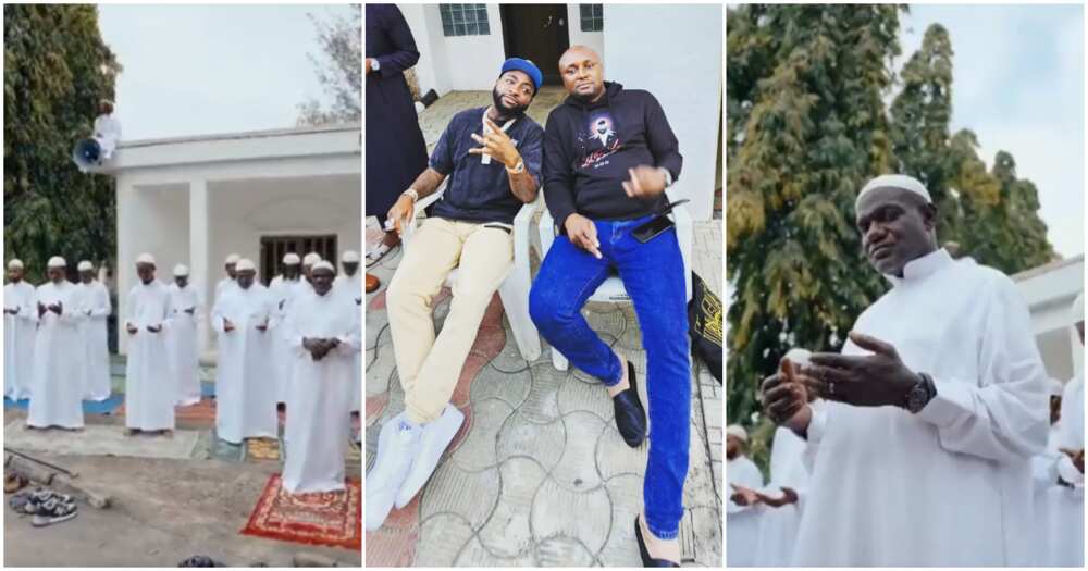 Davido's aide Isreal DMW apologises to Muslims on singer's behalf.
