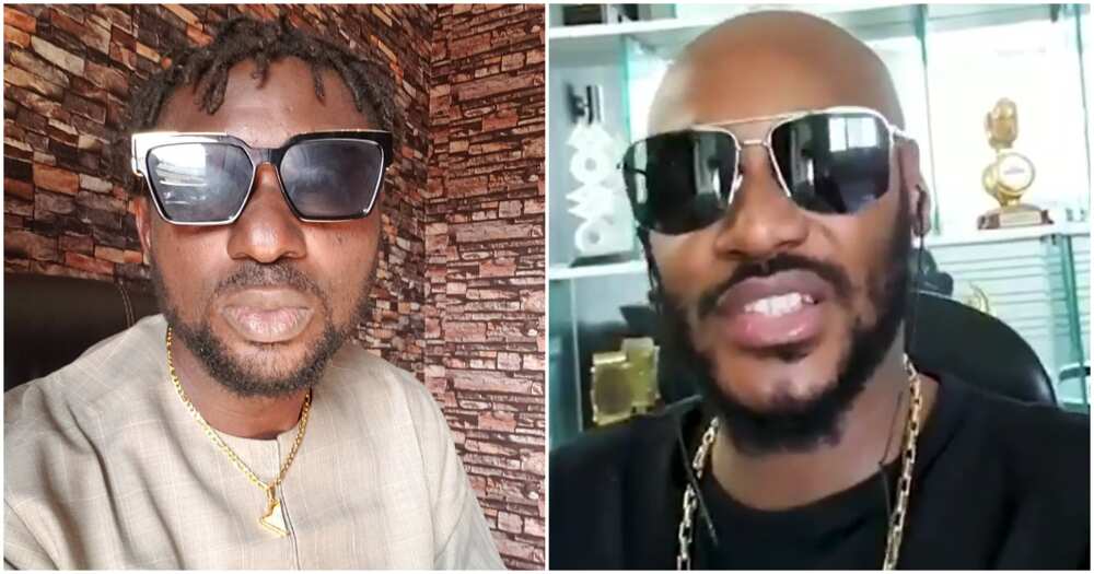 Former Plantashun Boiz members 2baba and Blackface clash on Twitter Former Plantashun Boiz members 2baba and Blackface clash on Twitter