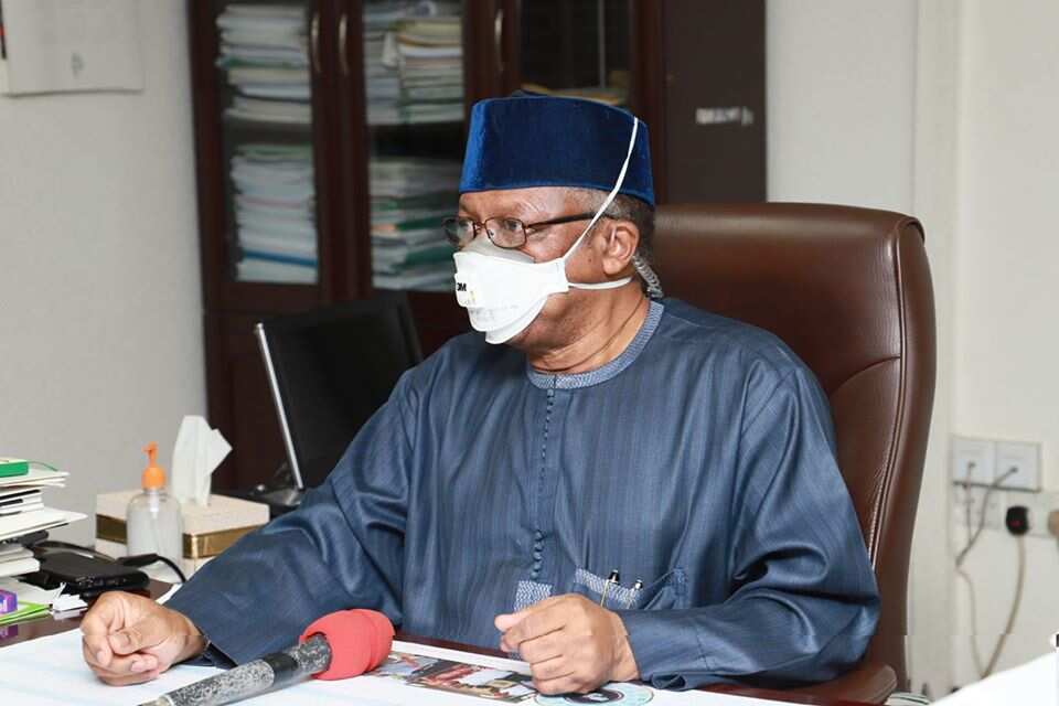Ehanire in his office at Abuja