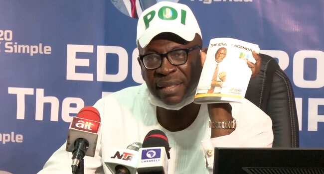 Edo election: PDP accuses Ize-Iyamu of plagiarizing campaign document