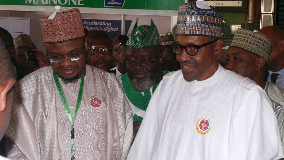 Buhari ya aika sakon ta'aziyyarsa ga Dr Isa Ibrahim ali Pantami Buhari ya aika sakon ta'aziyyarsa ga Dr Isa Ibrahim ali Pantami