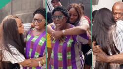 After 14 years abroad, Nigerian lady returns home to reunite with her parents in cute video