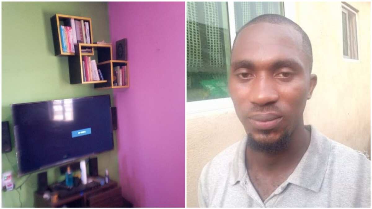 This was how Jesus helped me to rent my own place after 7 months of squatting with friend - Young man shares photos of new apartment