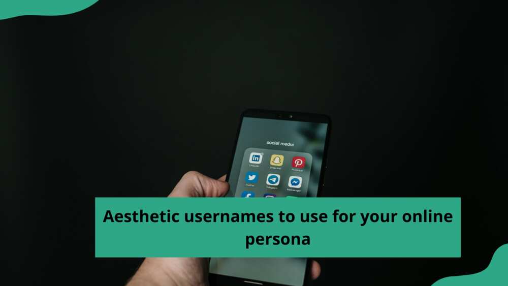 aesthetic usernames