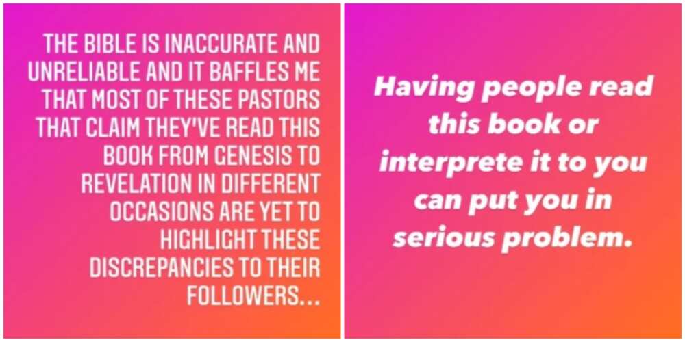 Screenshots of Cynthia Morgan's posts. Screenshots of Cynthia Morgan's posts.