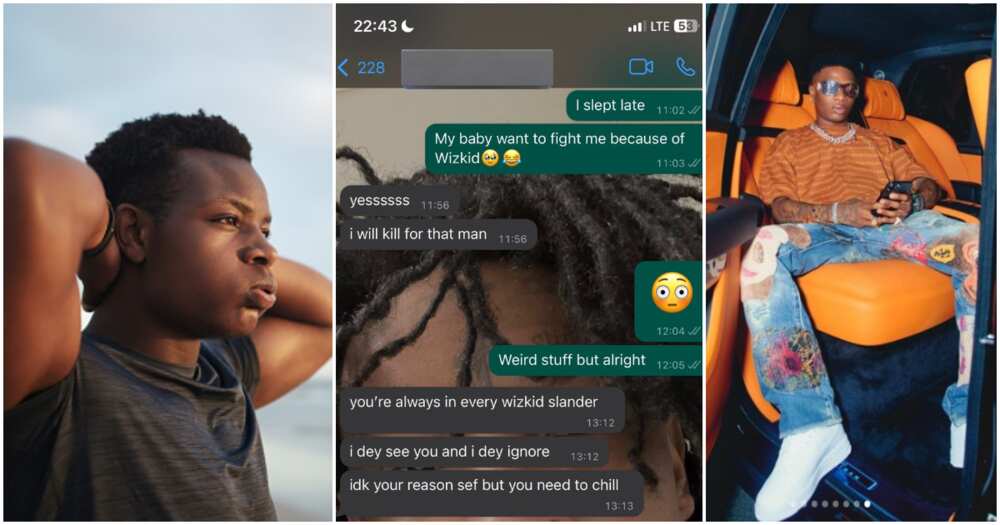 Wizkid/Nigerian man/girlfriend Wizkid/Nigerian man/girlfriend