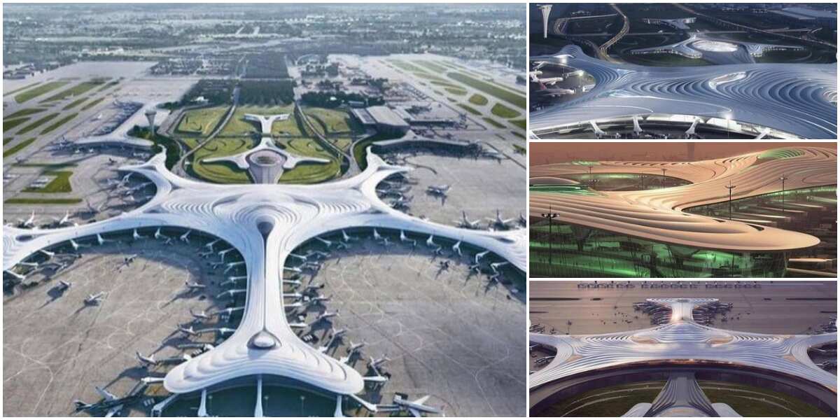 Stunning photos of the new N6.4tn China airport that has 5G wifi, 4 runways and other cool features wow many