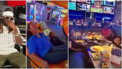 Singer Paul and estranged wife Anita Okoye go on a fun date with their kids, cute video stirs reactions online