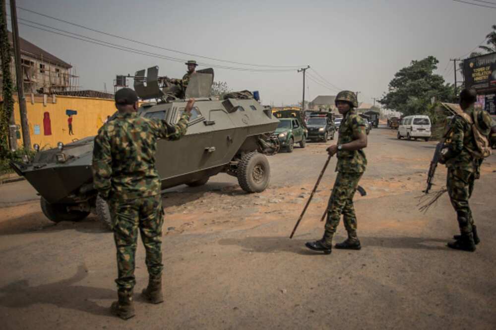 Soldiers, Aba, Abia state, IPOB, Gunmen, attack, ESN