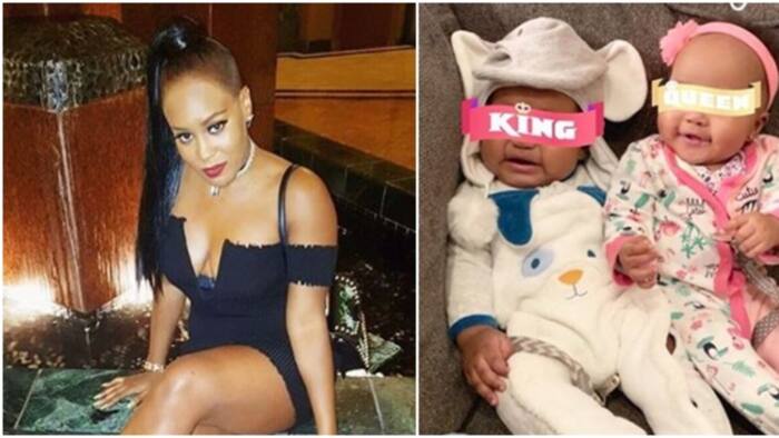 Singer Emma Nyra shares cute photo of her twins as they clock 6 months