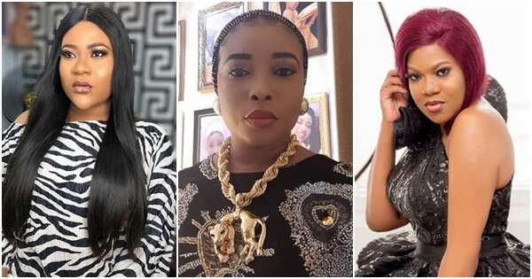 Actress Nkechi Blessing denies snitching about Toyin Abraham to Lizzy Anjorin