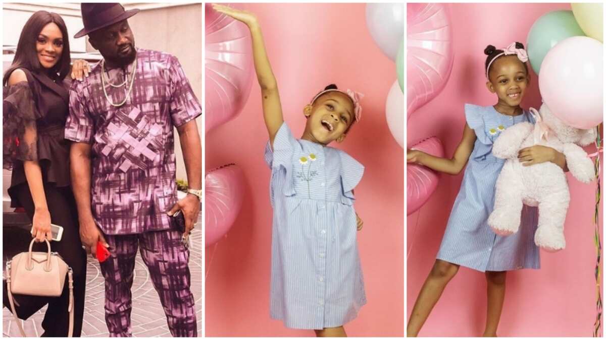 Jude Okoye celebrates his first daughter Emma on her 5th birthday ...