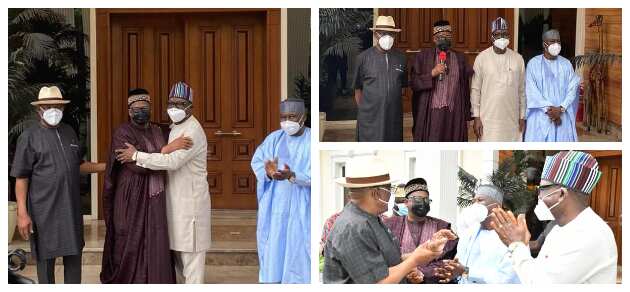 Herdsmen: Wike reconciles Samuel, Mohammed as PDP governors embrace in new photo