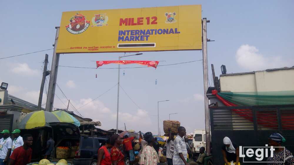 A view of the ever busy market- Mile 12 international market, Mile 12, Lagos. Photo credit: Esther Odili