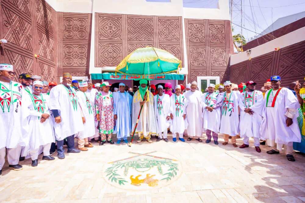 2023 presidential election, Atiku Abubakar, Emir of Kano state, PDP rally in Kano state, Alhaji Ado Bayero 2023 presidential election, Atiku Abubakar, Emir of Kano state, PDP rally in Kano state, Alhaji Ado Bayero