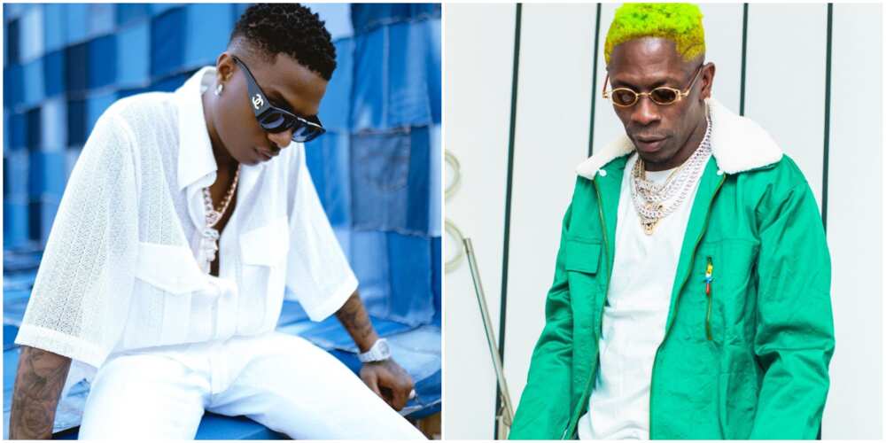 We're all the same, Wizkid says in reaction to Shatta Wale's 'bitter' rant