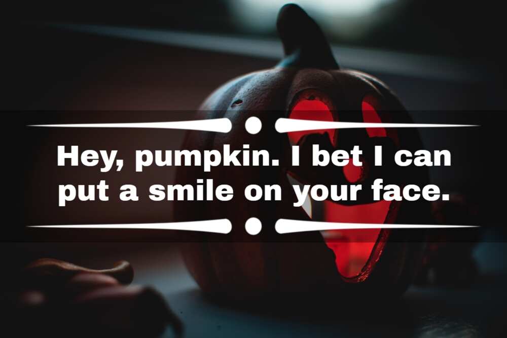 pick up lines for halloween