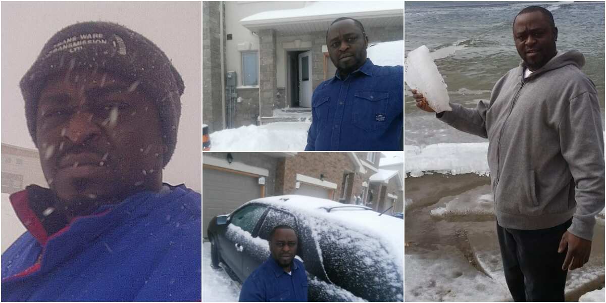 How I bought my 1st house 3 years after getting to Canada - Nigerian man says, reveals why people must travel out (photos)