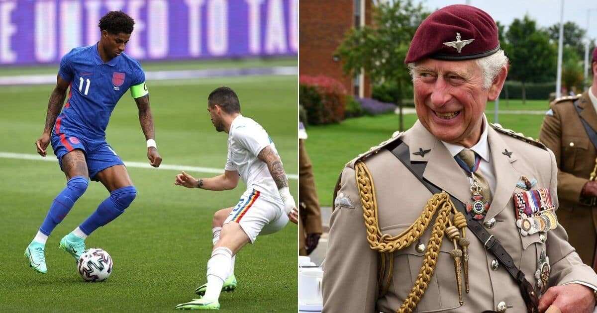 Prince Charles makes big statement on Man United star Rashford after he's attacked for missing penalty