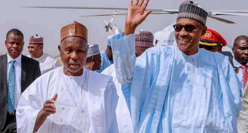 President Buhari and Governor Masari