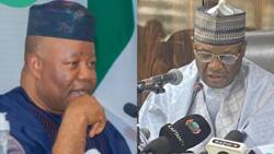 Alleged budget padding: Akpabio, INEC chair told to resign as fresh protest looms