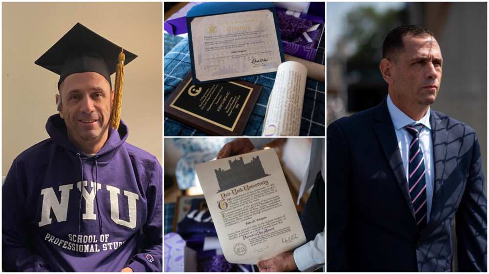 John Gargano Jr graduated from New York University.