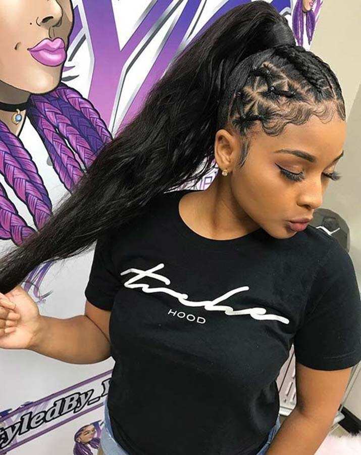 25 Braid Hairstyles with Weave That Will Turn Heads - StayGlam  Weave  hairstyles braided, Girls hairstyles braids, African hair braiding styles