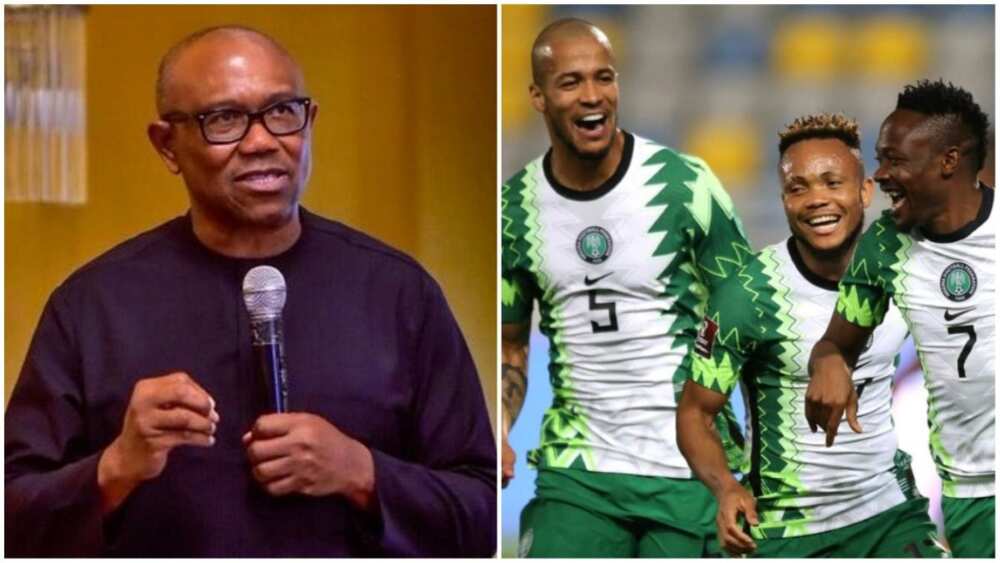 Peter Obi, World Cup, Super Eagles, Nasarawa, 2023 presidential election, election campaign