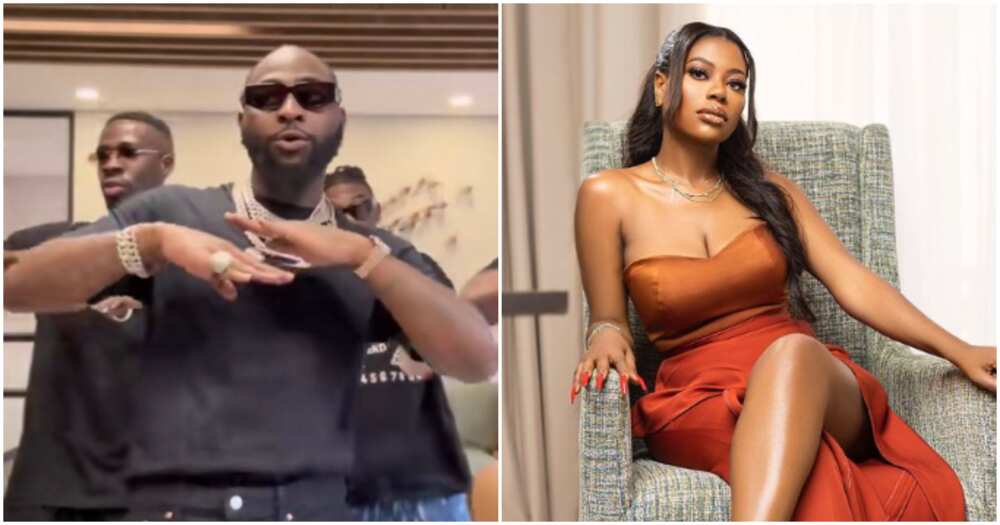 Davido reacts to Sophia Momodu's rant on financial bullying.