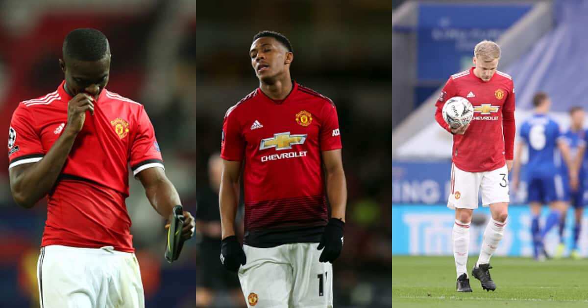 Panic at Old Trafford as Man United identify seven players who could be sold in January