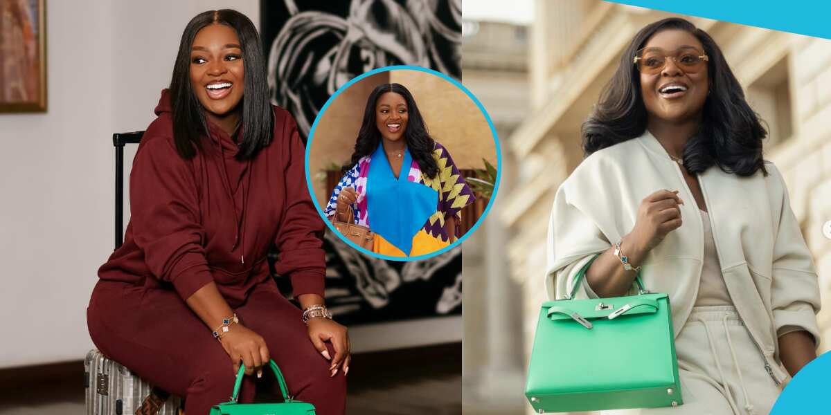 See the classy maxi dress and designer sandals Jackie Appiah wore that dazzled fans