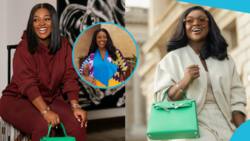 Jackie Appiah looks regal in a colourful maxi dress and N3.4m Chypre sandals, fans react: "Stunner"