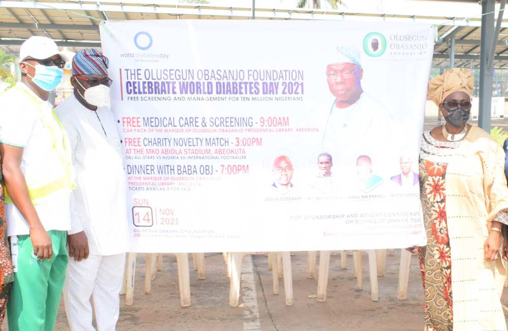 Olusegun Obasanjo Foundation Flags-Off Free Diabetes Screening for 10m Nigerians
