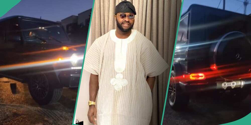 Clip of Femi Adebayo and his new whip trends