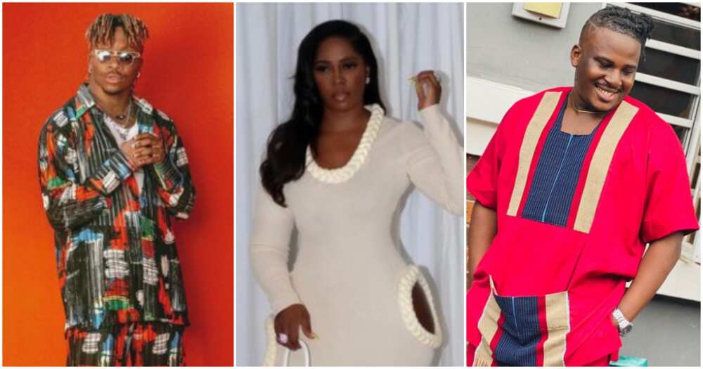 Internet users say Tiwa's scandal was the most surprising, Oxlade, Bae U follow