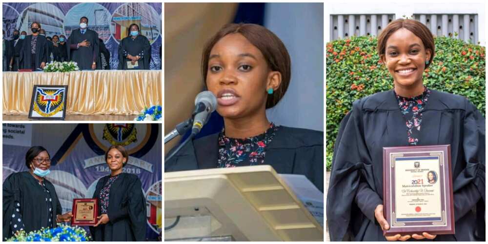 Nigerian Lady Breaks University of Ibadan Record, Becomes Youngest Ever Matriculation Speaker
