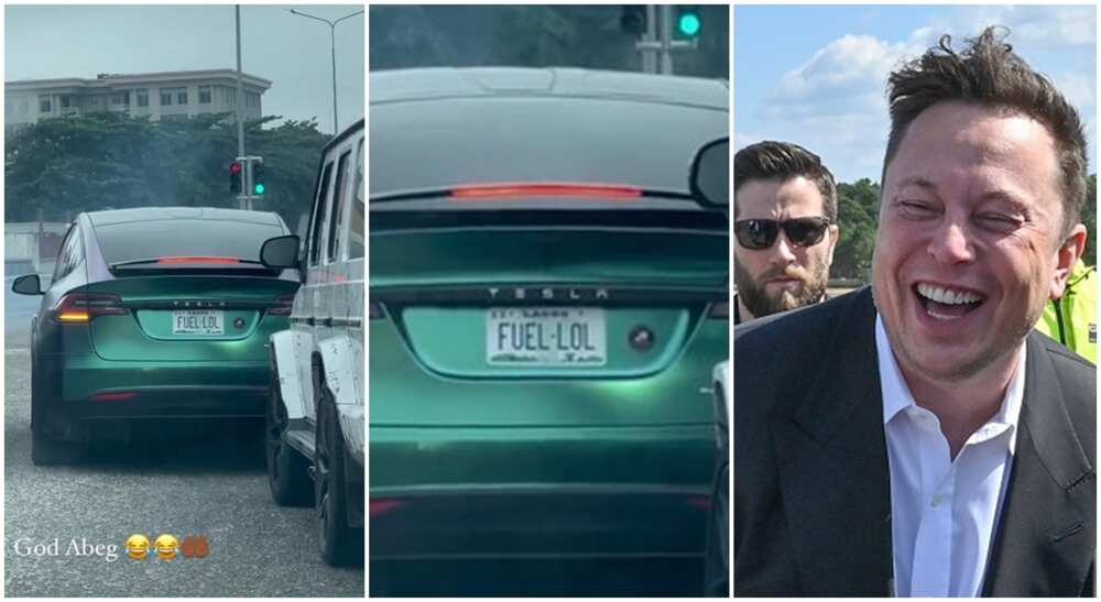 Photos of Tesla electric car and Elon Musk. Photos of Tesla electric car and Elon Musk.